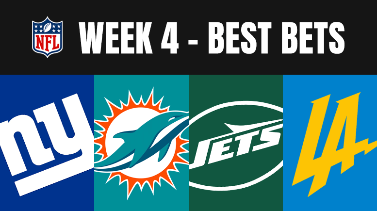 NFL Week 4 Picks & Best Bets
