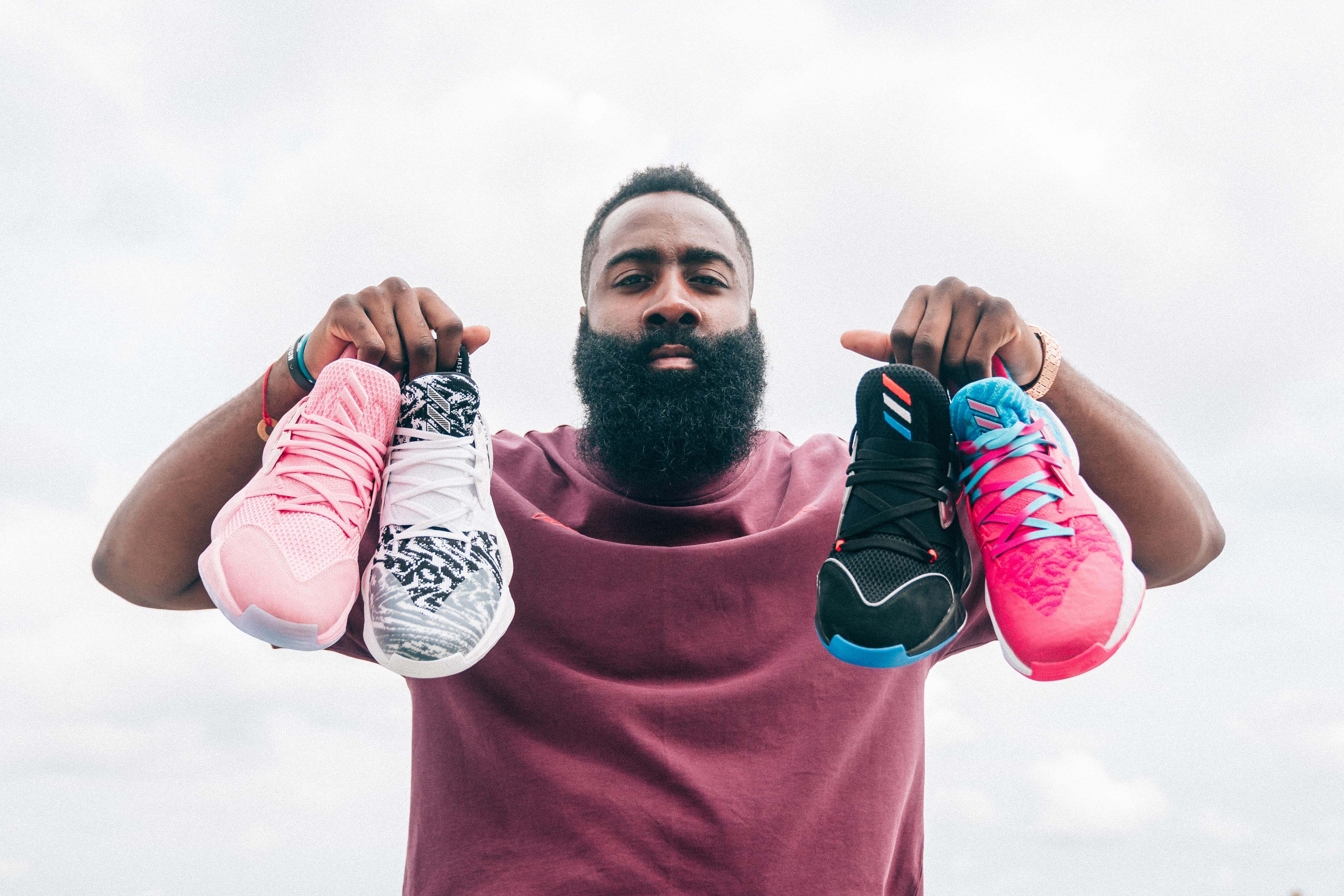 James Harden sponsored by Adidas