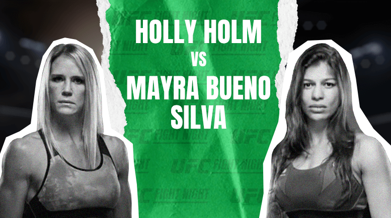 Holly Holm vs Marya Bueno Silva UFC Vegas 77