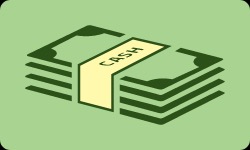 Cash Banking Method Icon